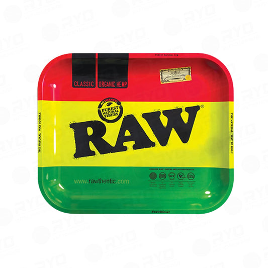RAW Rasta Rolling Tray