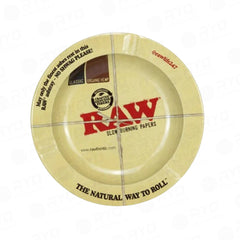 RAW Round Magnetic Metal Ashtray