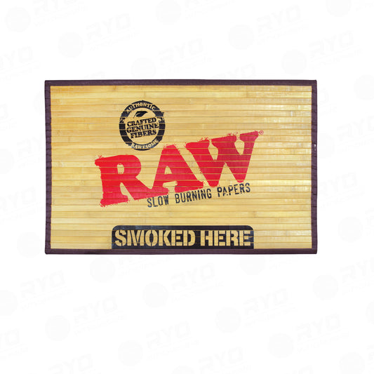 RAW Small Wooden Door Mat