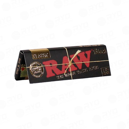 RAW® Black Classic Rolling Papers -1¼
