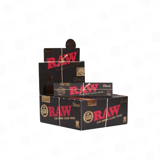 RAW® Black Classic Rolling Papers - King Size Slim