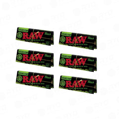 RAW Organic Black 1 1/4 Rolling papers
