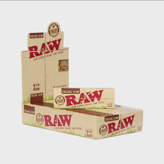 RAW® Organic Hemp Rolling Papers - 1¼