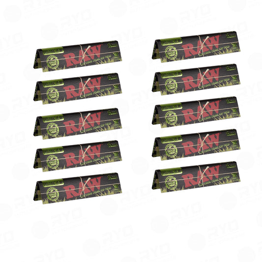 RAW® Black Organic Hemp Rolling Papers - King Size Slim