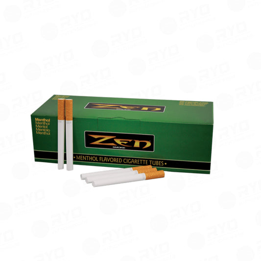 Zen Menthol Cigarette Tubes - 100mm
