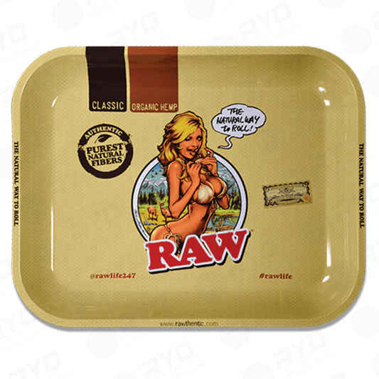 RAW Girl Rolling Tray