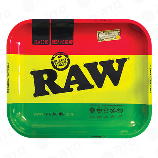 RAW Rasta Rolling Tray