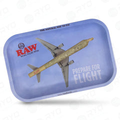 RAW Prepare For Flight Rolling Trays