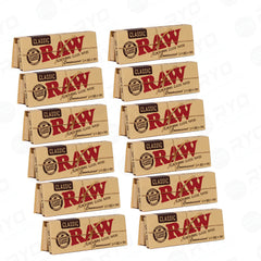 RAW® Classic King Size Connoisseur Rolling Papers + Tips