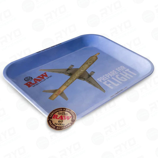 RAW Prepare For Flight Rolling Trays