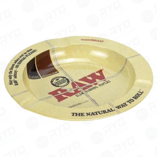 RAW Round Magnetic Metal Ashtray