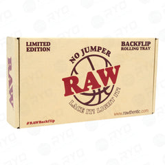 RAW X No Jumper Backflip Bamboo Rolling Tray