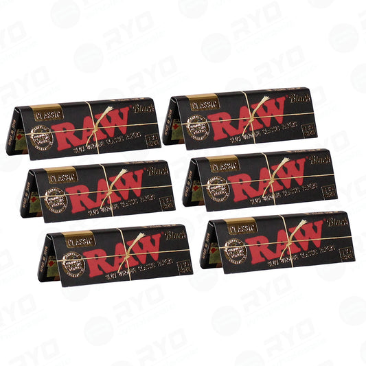 RAW® Black Classic Rolling Papers -1¼