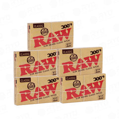 RAW® Natural Rolling Papers 1¼ - Classic 300's