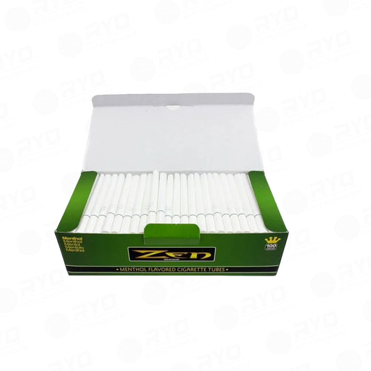 Zen Menthol Cigarette Tubes - 100mm