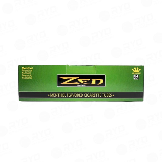 Zen Menthol King Size Cigarette Tubes - 84mm