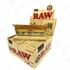 RAW® Classic King Size Connoisseur Rolling Papers + Tips