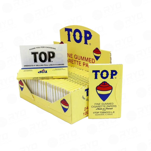 TOP Rolling Papers – Single Wide (100 Sheets)